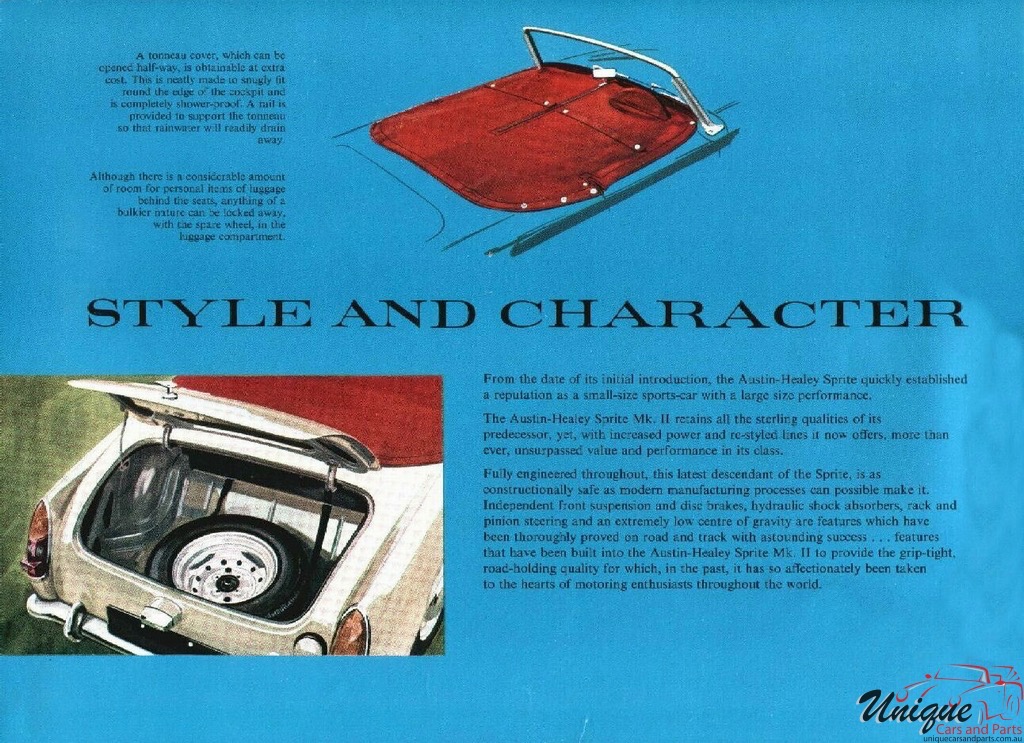 1961 Austin Healey Sprite Mark II Brochure Page 4